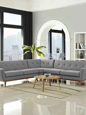 Engage L-shaped Sectional Sofa - Modway