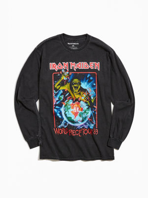 Iron Maiden World Piece Long Sleeve Tee