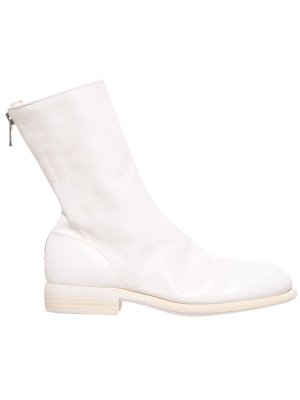 988 Soft Horse Leather Boots (988-soft-horse-fg-white)