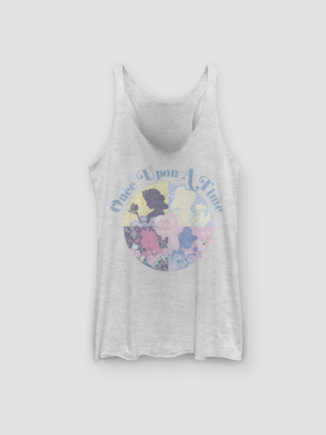 Women's Disney Once Upon A Time Graphic Tank Top - Gray