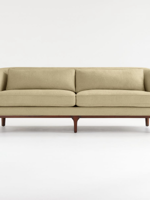 Seychelles Wood Trim Sofa