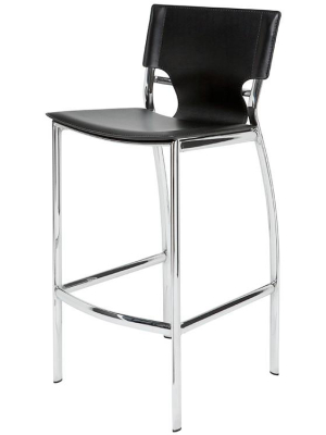 Nuevo Lisbon Bar Stool - Black