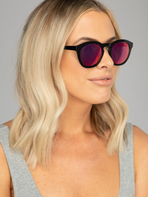 Buddylove Val Acetate Framed Sunglasses - Pink