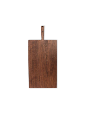 Walnut Cutting Board With Handle