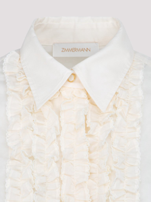 Zimmermann Tailored Tuxedo Shirt