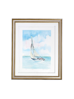 Sailing Breeze Watercolor I