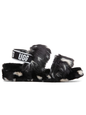 Ugg Women's Oh Yeah Spots Slide - Black