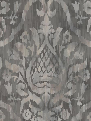 Argos Cafe Damask Wallpaper From The Savor Collection By Brewster Home Fashions