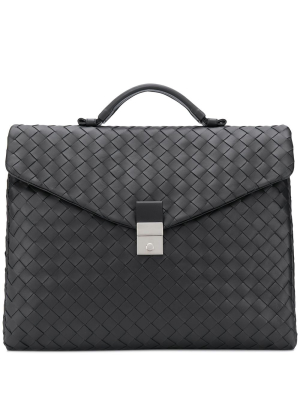 Bottega Veneta Woven Briefcase