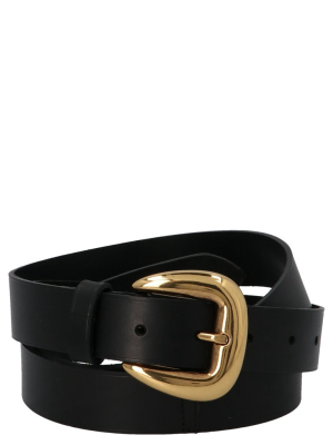 Etro Logo Embossed Buckle Belt