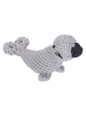 Sidney The Seal Dog Rope Toy