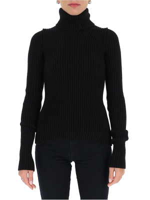 Bottega Veneta Rib Knit Turtleneck Jumper