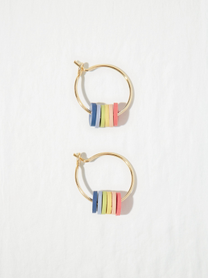 Aerie Puka Shell Huggie Earrings