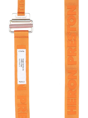 Heron Preston Logo Buckle Belt