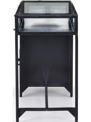 Shadow Box Desk Black