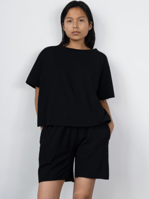 Easy Box Tee : Black