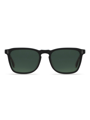 Raen Wiley Matte Black Polarized Sunglasses