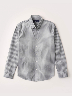 Poplin Button-up Shirt