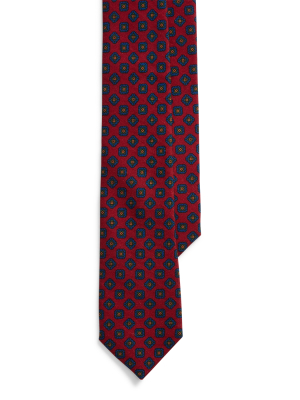 Wool Challis Narrow Tie