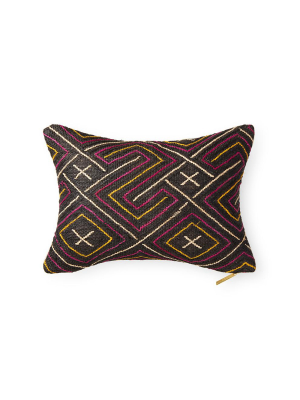 Kuba Cloth Lxviii - Lumbar Pillow