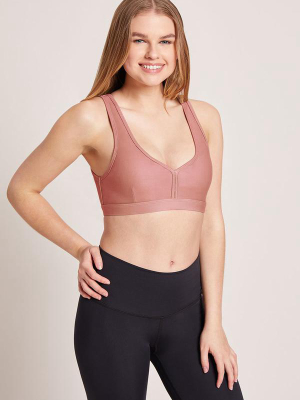 Eclipse Medium Support Sports Bra - Cactus Rose