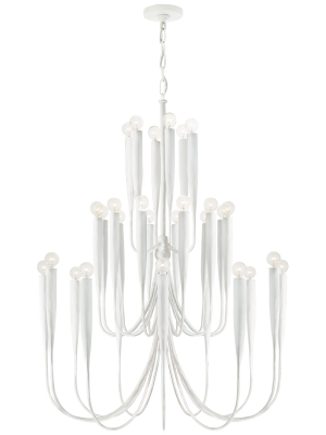 Acadia Large Chandelier In Various Colors