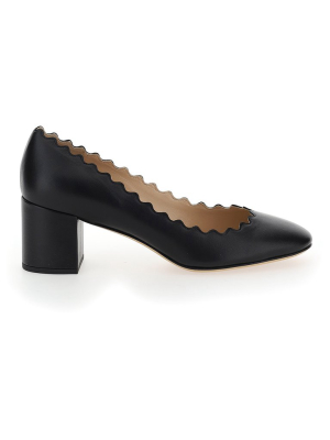 Chloé Lauren Zig Zag Pumps