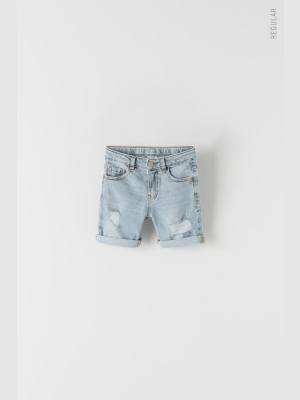 Light Just Soft Denim Shorts