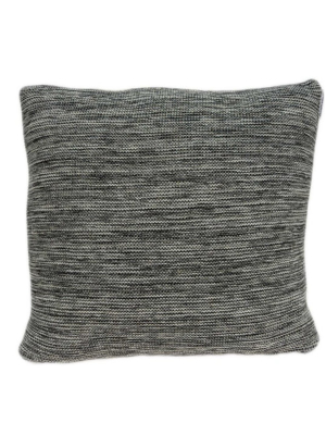 Casual Square Heather Gray Accent Pillow Cover