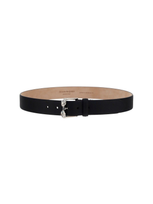 Alexander Mcqueen Skull Buckle Belt