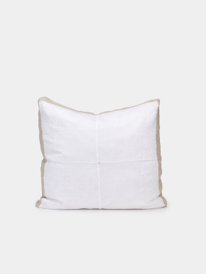 Basix Linen Panel Pillow Ayrton/sable