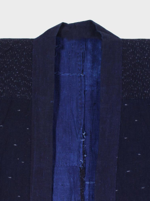 Vintage Sashiko-stitched Noragi Jacket