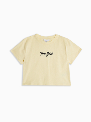 Yellow New York T-shirt