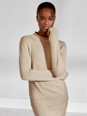 Mouliné Cashmere Sweater