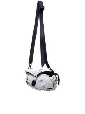 I12 Crossbody Fanny Pack (i12-white-matt-black)