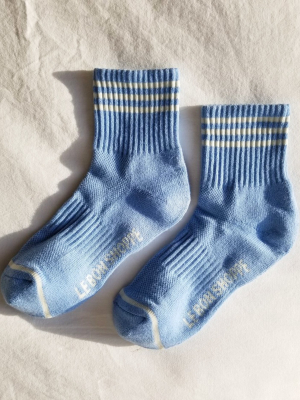 Girlfriend Socks – Parisian Blue
