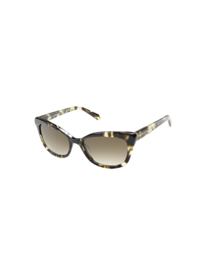 Kate Spade Amara/s Jba Womens Cat-eye Sunglasses Brown 55mm