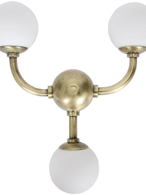 Noir Bari Gold Sconce