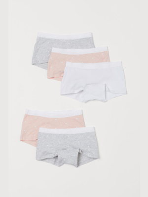 5-pack Cotton Boxer Briefs