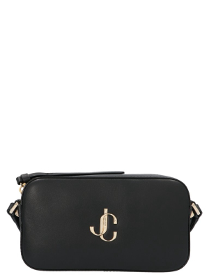 Jimmy Choo Hale Logo Plaque Crossbody Bag