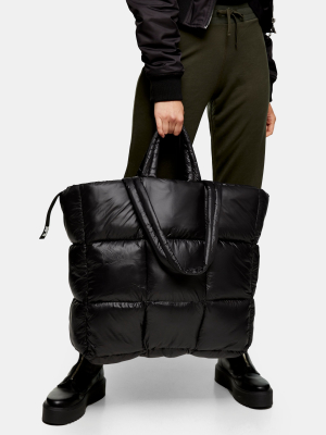 Casa Black Puffer Bag