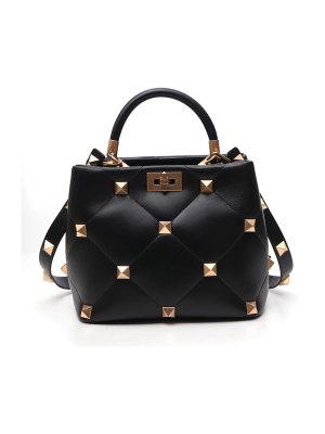 Valentino Garavani Roman Stud Top Handle Bag