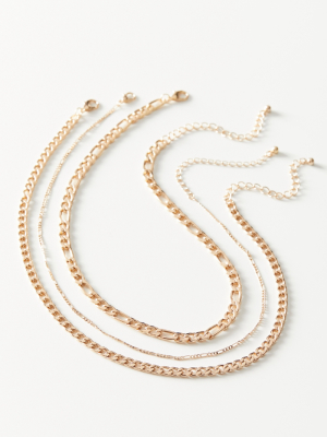 Mel Chain Necklace Set