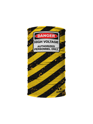 Danger High Voltage Kids Neck Gaiter