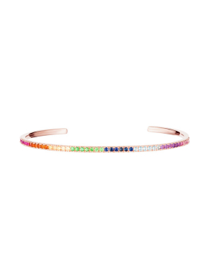 Rainbow Infinity Bangle