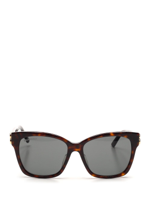 Balenciaga Eyewear Dynasty Square Frame Sunglasses