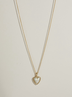 Heart Mabé Pearl Pendant