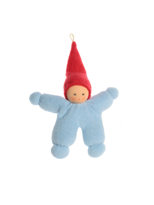 Nanchen Natur Organic Blue Baby With Red Cap