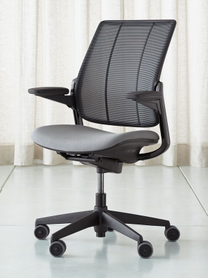 Humanscale ® Medium Grey Smart Ocean Task Chair