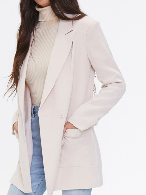 Notched Longline Blazer